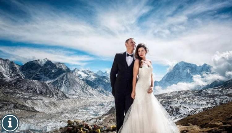 Düğün Fotoğrafı Çıtasını Evereste Çıkarttı