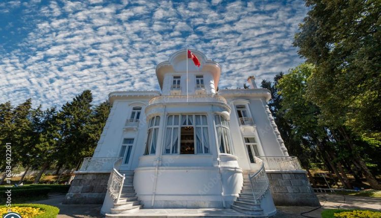 Atatürk Mansion in Trabzon Province, where Commander-in-Chief Atatürk stayed