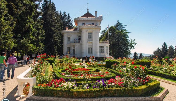 Trabzon, Turkey, 26 June 2008: Ataturk Pavilion. It was built in 1890 by Kapagiannidis.